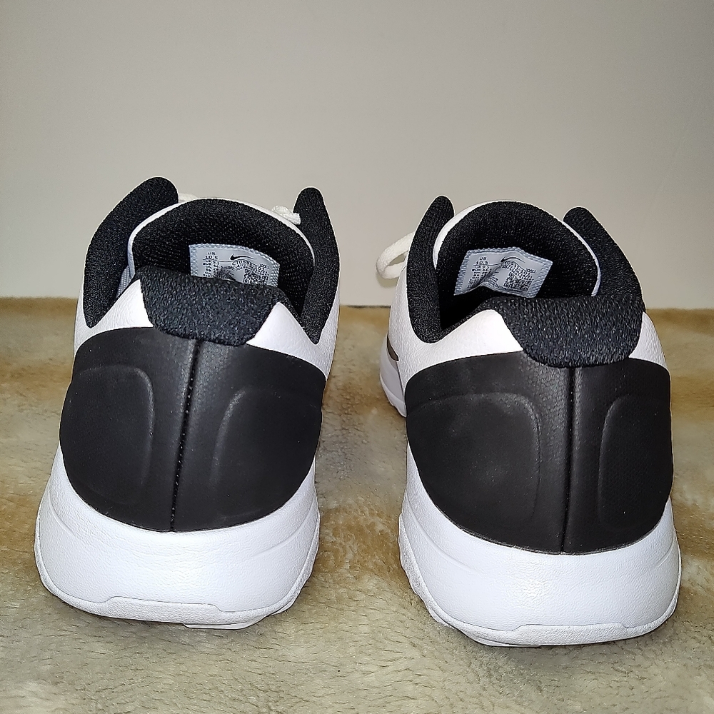 Nike Infinity G Mens Leather Golf Shoes Spikes White Black CT0531-101 - Picture 5 of 10